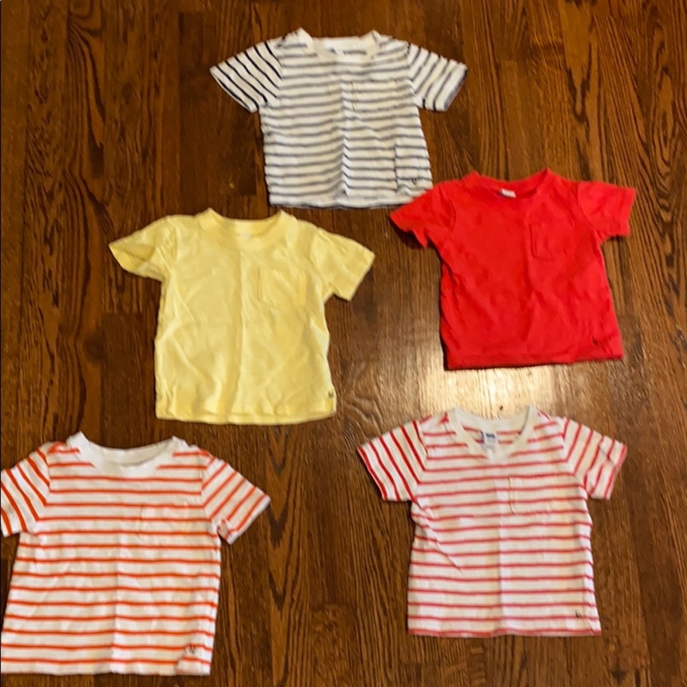 Janie & Jack bundle boys tee with pocket